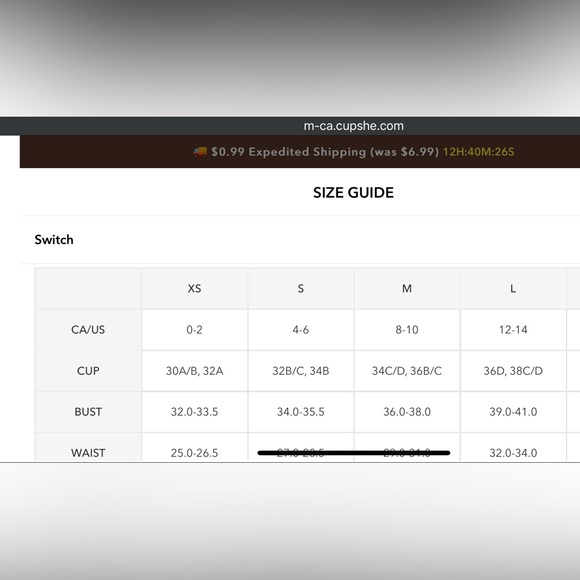 NWT CUPSHE bikini bottoms - Picture 4 of 6